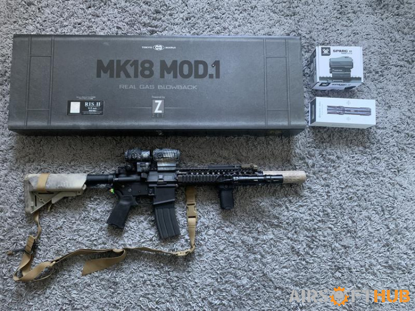 Got my first airsoft rifle, TM MK.18 MWS : r/airsoft