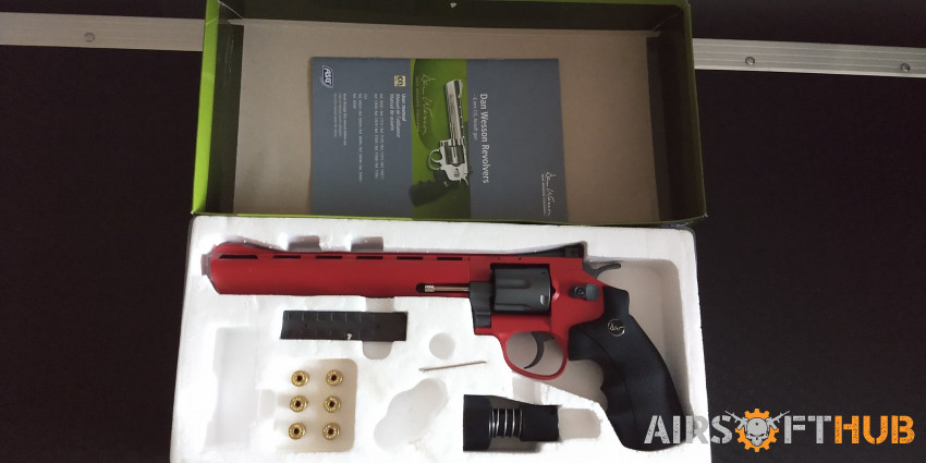 ASG - Dan Wesson 8 Airsoft Revolver Site Legal