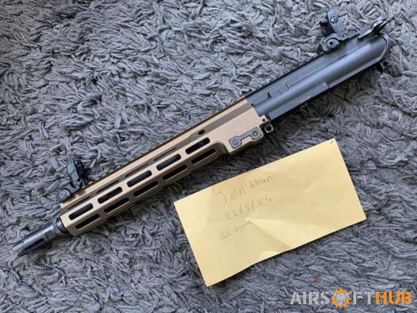 MWS upper magazines and stocks - Used airsoft equipment