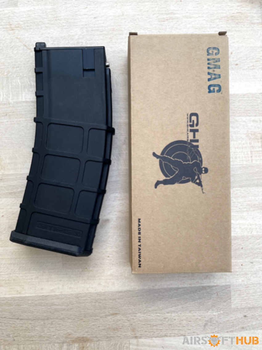 GHK GMag G5/M4 GBBR Magazine - Used airsoft equipment