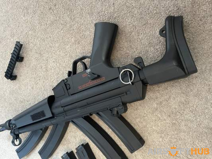 Upgraded JG MP5 - Used airsoft equipment