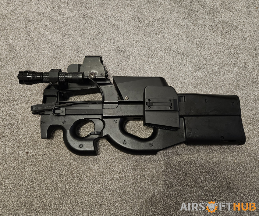 Jg p90 with extras - Used airsoft equipment