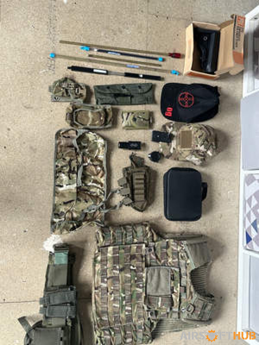 Airsoft Accessories Job Lot - Used airsoft equipment