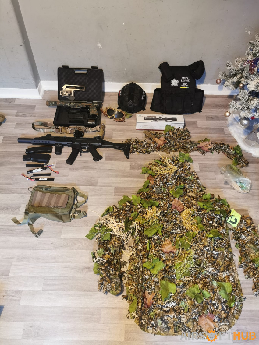 Scorion evo, tm mk23 and more - Used airsoft equipment