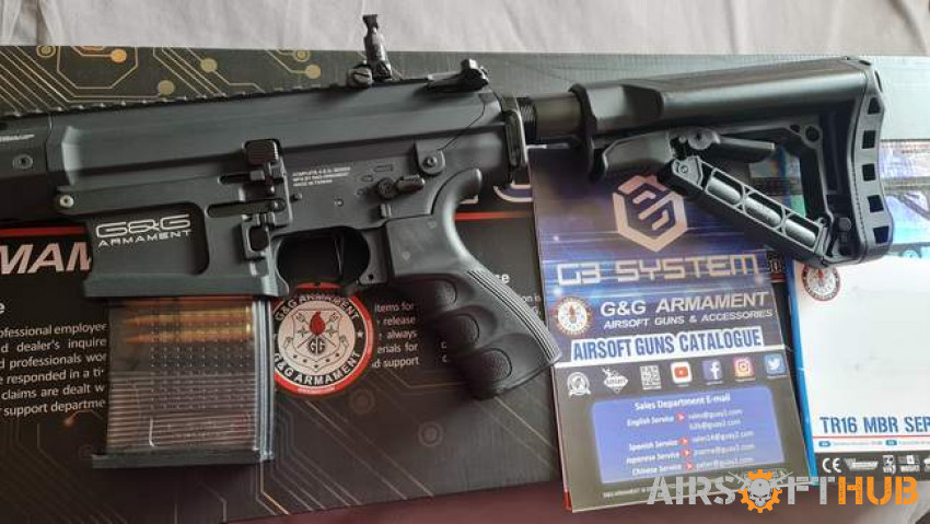 G&G Armament TR16 MBR 308SR - Used airsoft equipment