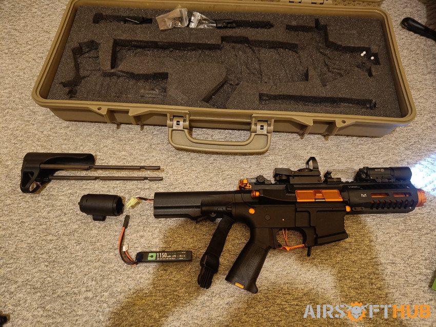 ARP9 with loads of extras! - Used airsoft equipment