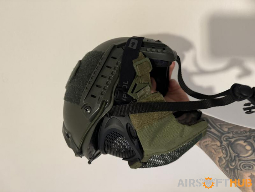 Full face protection - Used airsoft equipment