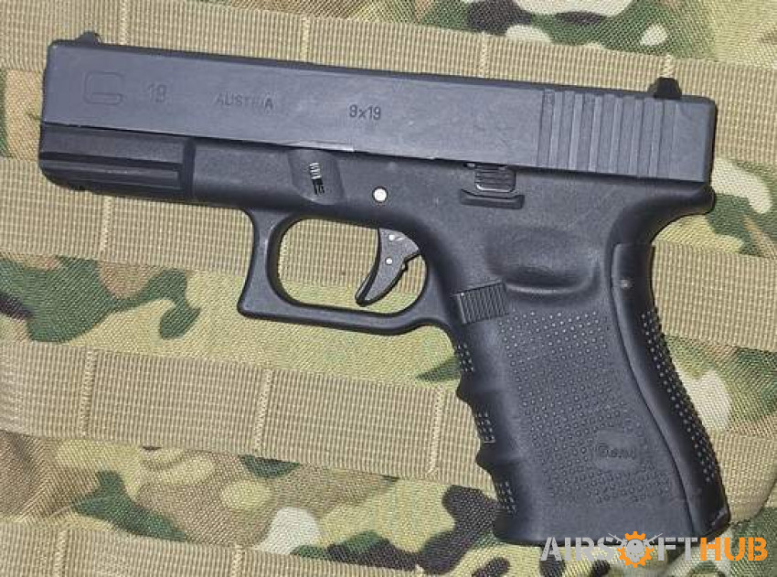 WE Gen 4 Glock 19 - Used airsoft equipment