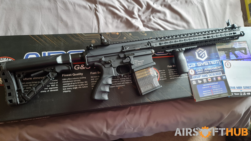 G&G Armament TR16 MBR 308SR - Used airsoft equipment