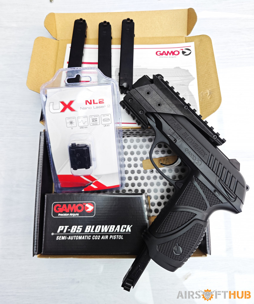 GAMO PT85 BLOWBACK CO2 - Used airsoft equipment