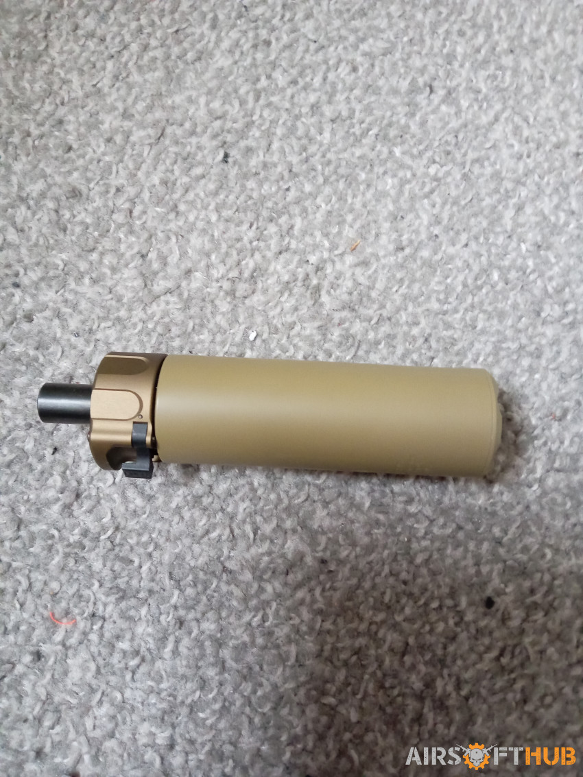 5KU Suppressor for MP7 (Tan) - Used airsoft equipment