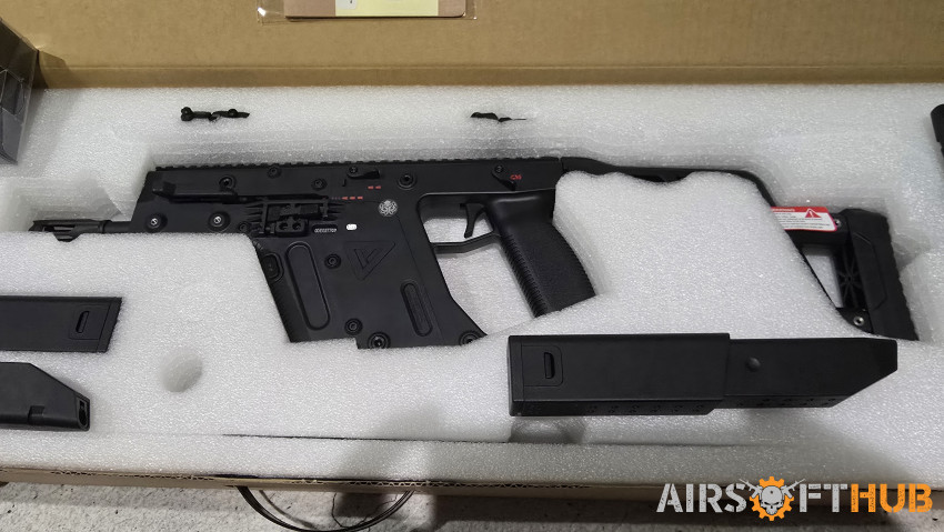 As New Krytac Vector AEG - Used airsoft equipment