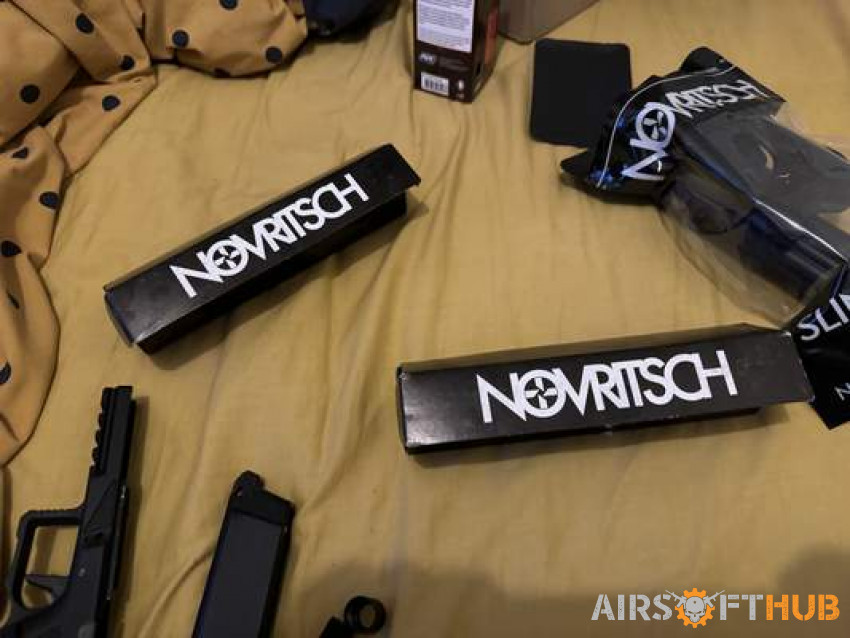 Novritsch Purple SSP18 Slide - Used airsoft equipment