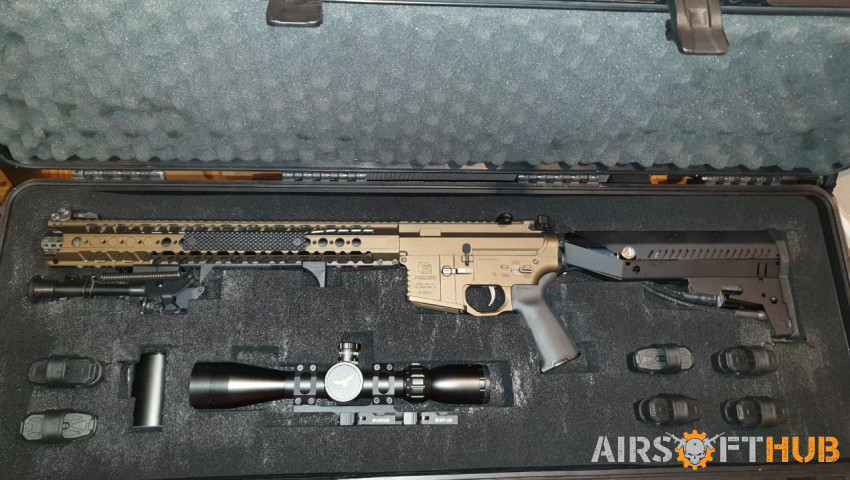 G&P SAI Tier 1 AR15 (HPA) DMR - Used airsoft equipment