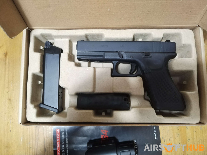 WE Glock 17 Gen4 - Used airsoft equipment