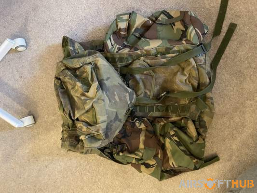 Surplus large dpm pack frame - Used airsoft equipment