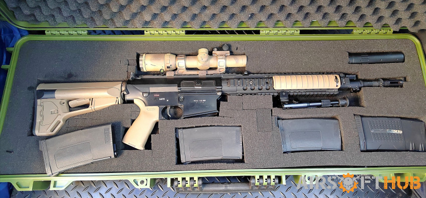 SR25 DMR G&G Knights Armament - Used airsoft equipment