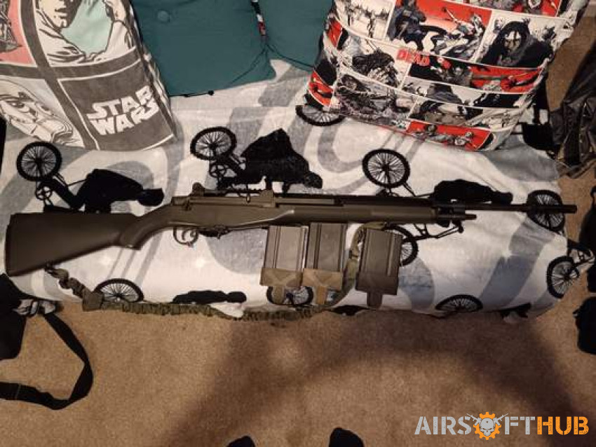 Tokyo marui m14 olive - Used airsoft equipment