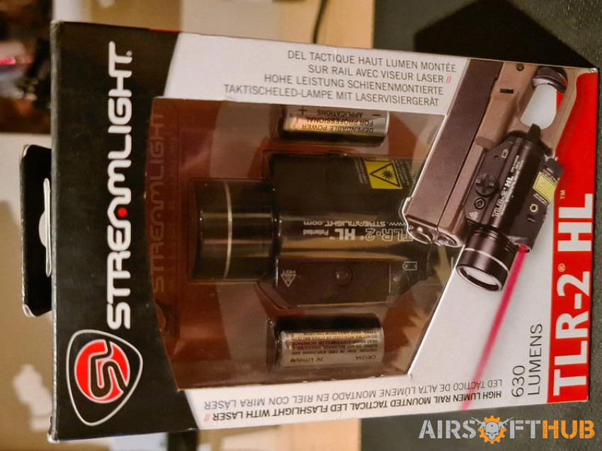 Streamlight TLR-2 HL+Red Laser - Used airsoft equipment