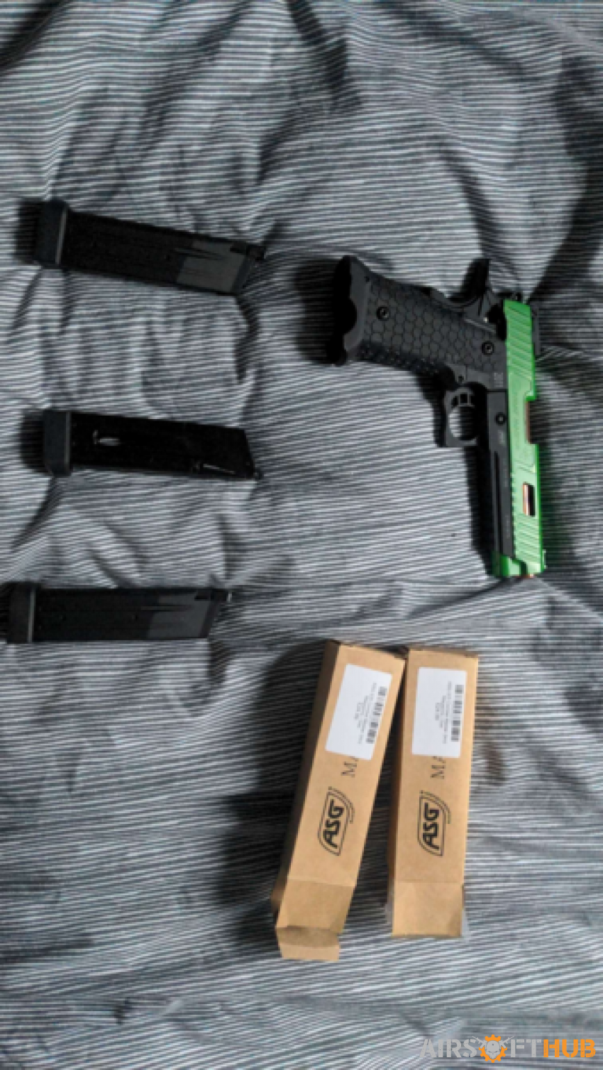 ASG COMBAT MASTER W/ 3 MAGS - Used airsoft equipment