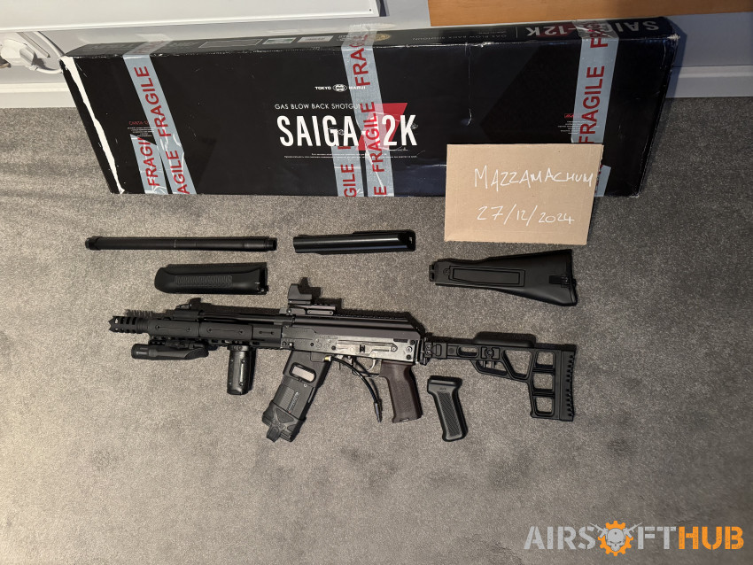 TM SAIGA 12 - Used airsoft equipment