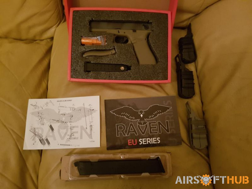 Raven eu series g18c full auto - Used airsoft equipment