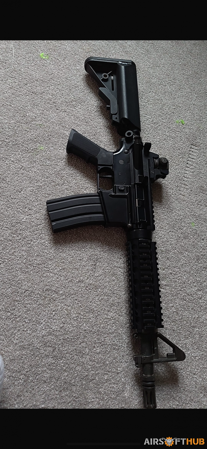 Upgraded BOLT M4 AEG BLOWBACK - Used airsoft equipment