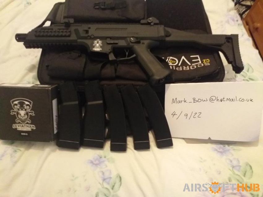 Scorpion evo 3a1 - Used airsoft equipment