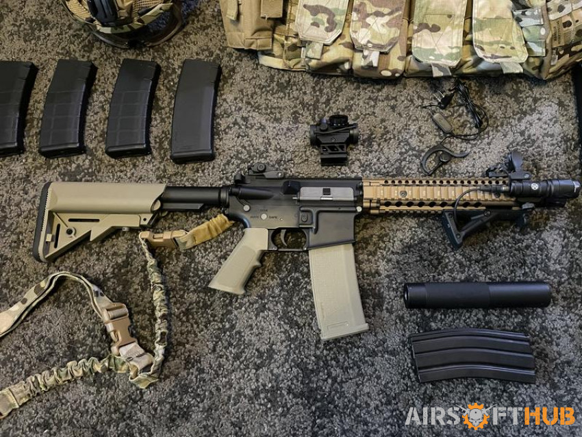 Complete Airsoft Setup - Used airsoft equipment