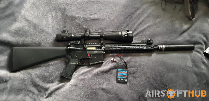 AR15 DMR GATE WARFET 11.1v - Used airsoft equipment