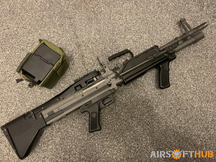 A&K MK43 M60 - Used airsoft equipment