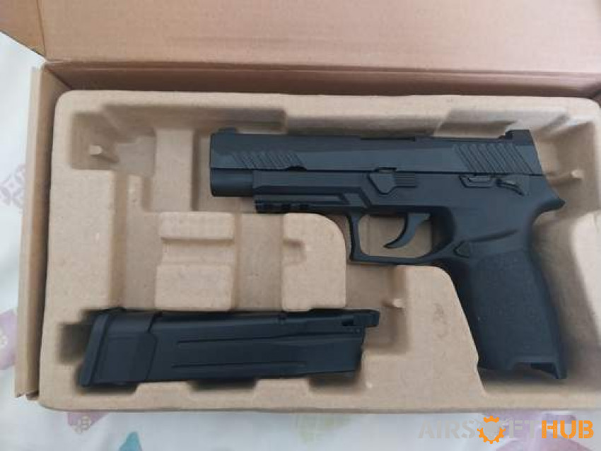 we/ aeg Sig sauer p320 m17 gbb - Used airsoft equipment