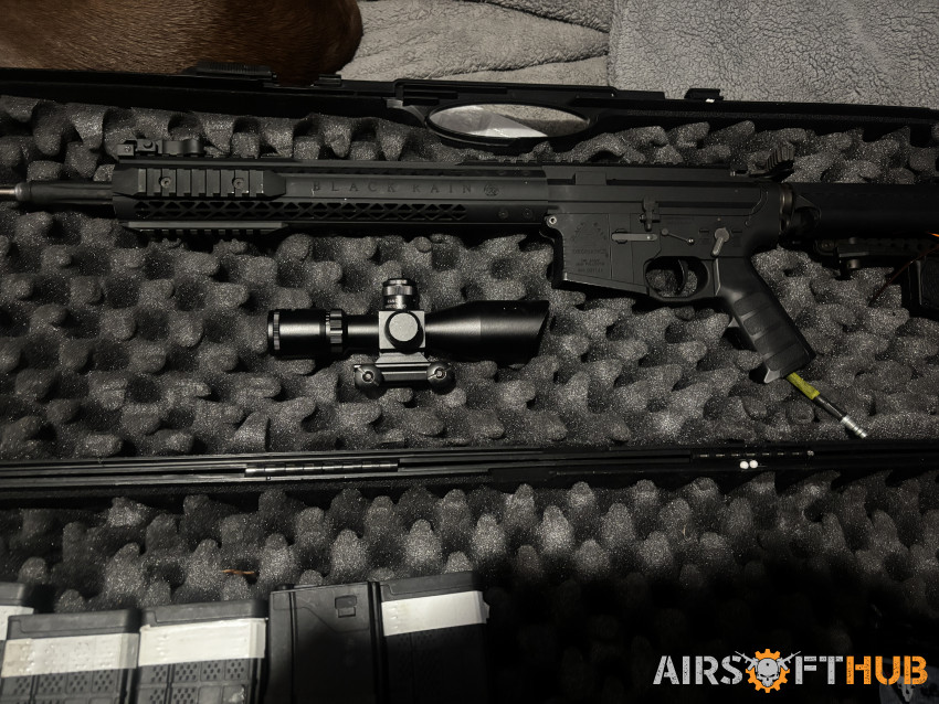 Hpa kings arms black rain - Used airsoft equipment