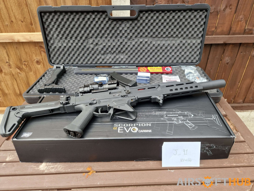 ASG CZ Scorpion 3 A1 BET Carbi - Used airsoft equipment