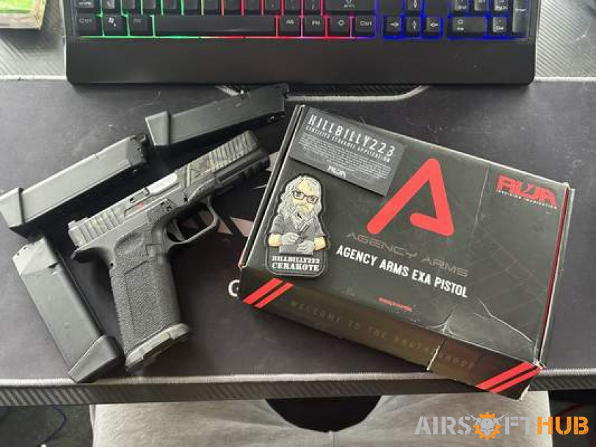 Agency arms exa ronin glock - Used airsoft equipment