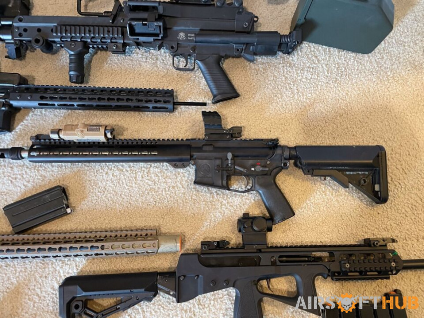 GBB and AEG G&P WOC, OTS 126 - Used airsoft equipment