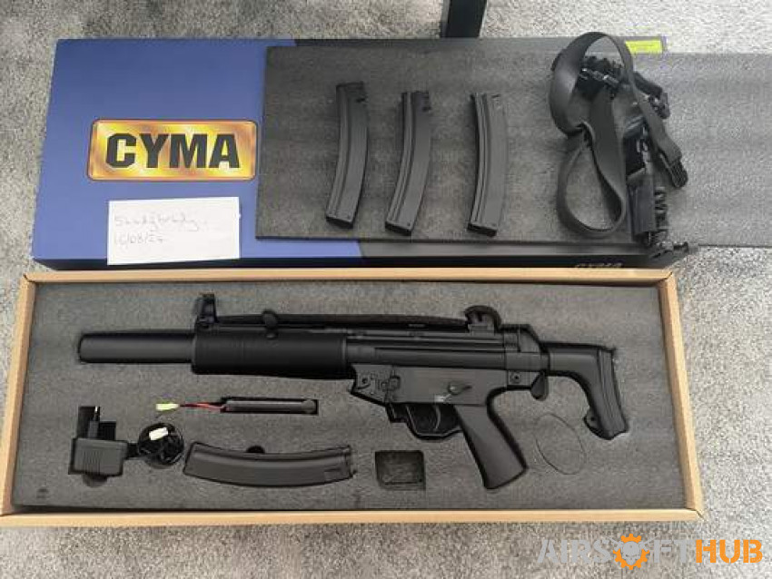 CYMA MP5 blue edition - Used airsoft equipment