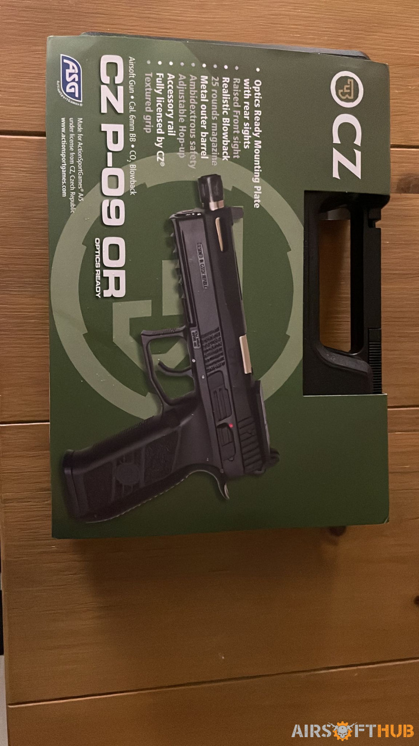 CZ P-09OR Optics ready - Used airsoft equipment