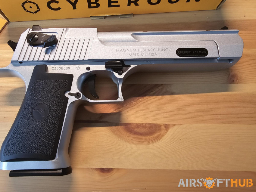 Cybergun Desert Eagle SILVER - Used airsoft equipment