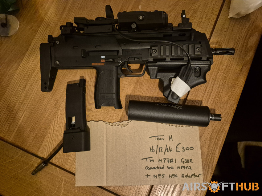 TM mp7a2 gbbr - Used airsoft equipment