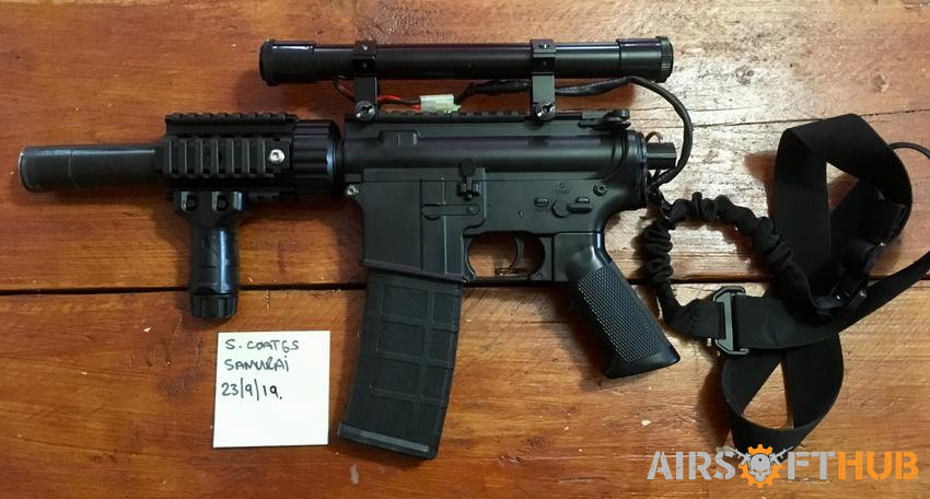 M4 CQB machine pistol - Used airsoft equipment