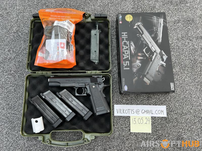 TM Hi-Capa 5.1 - Used airsoft equipment