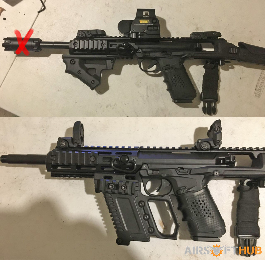 AAP01 FULL SMG KIT - Used airsoft equipment