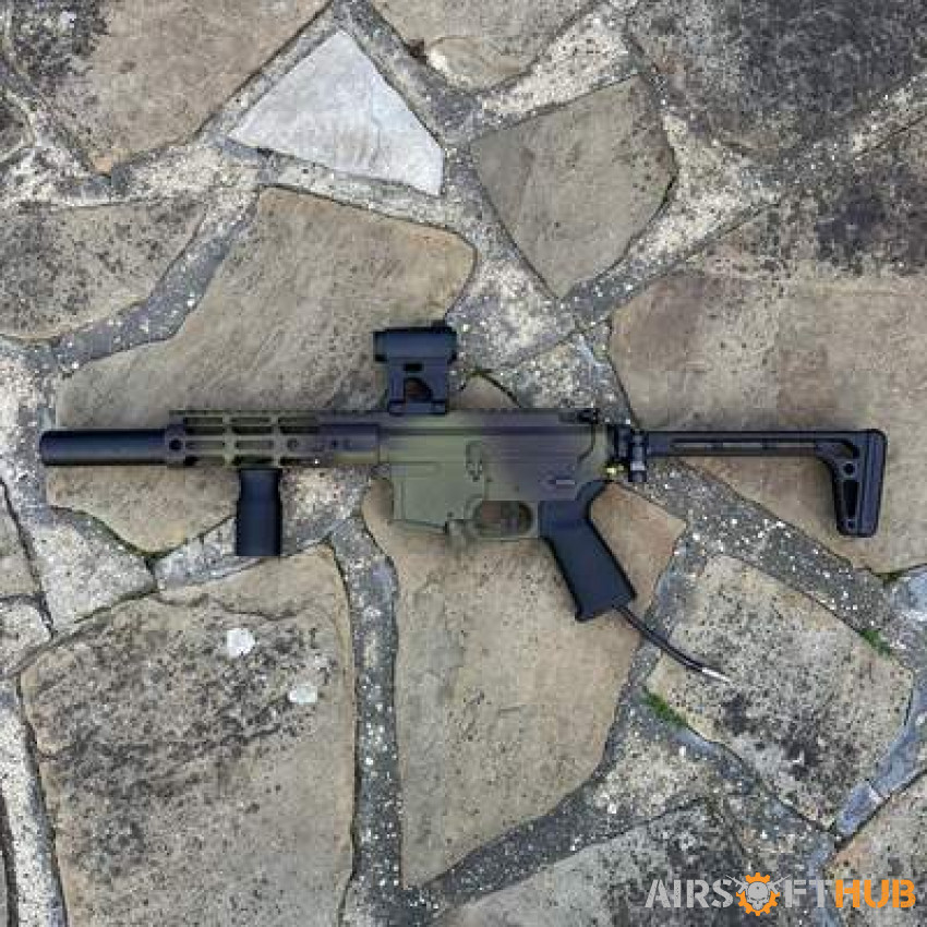 Upgraded wolverine mtw 9 - Used airsoft equipment