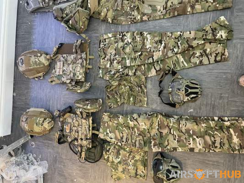 air soft kit kids and adult - Used airsoft equipment