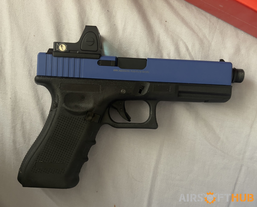 RAVEN EU18 GBB Pistol w/BDS - Used airsoft equipment