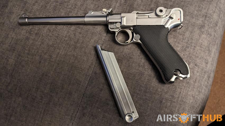 Luger p08 pistol - Used airsoft equipment