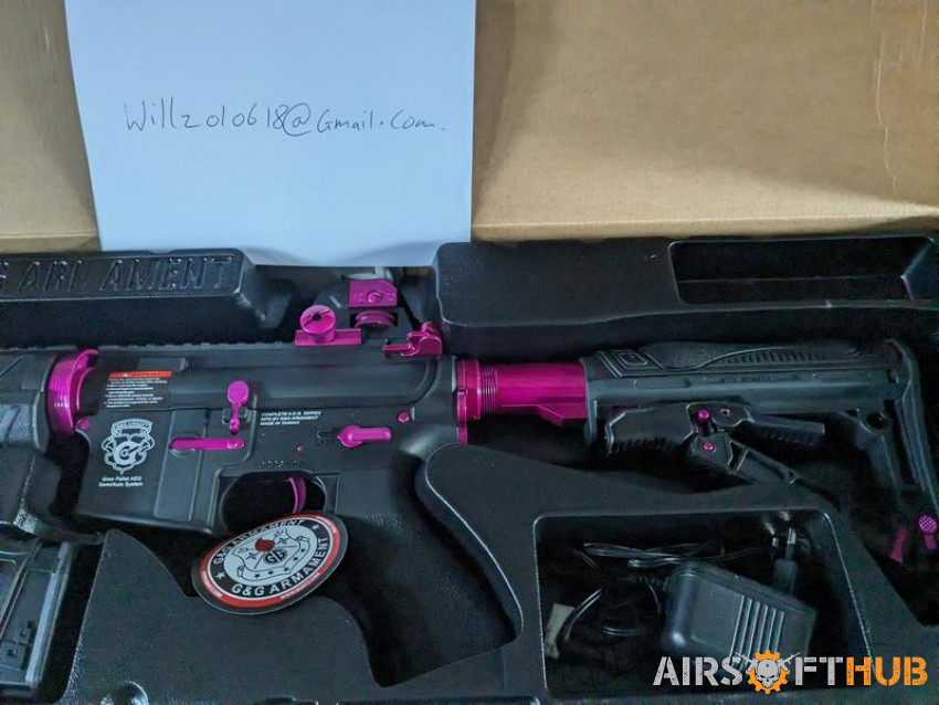 G&G GR4 G26 Black Rose - Used airsoft equipment