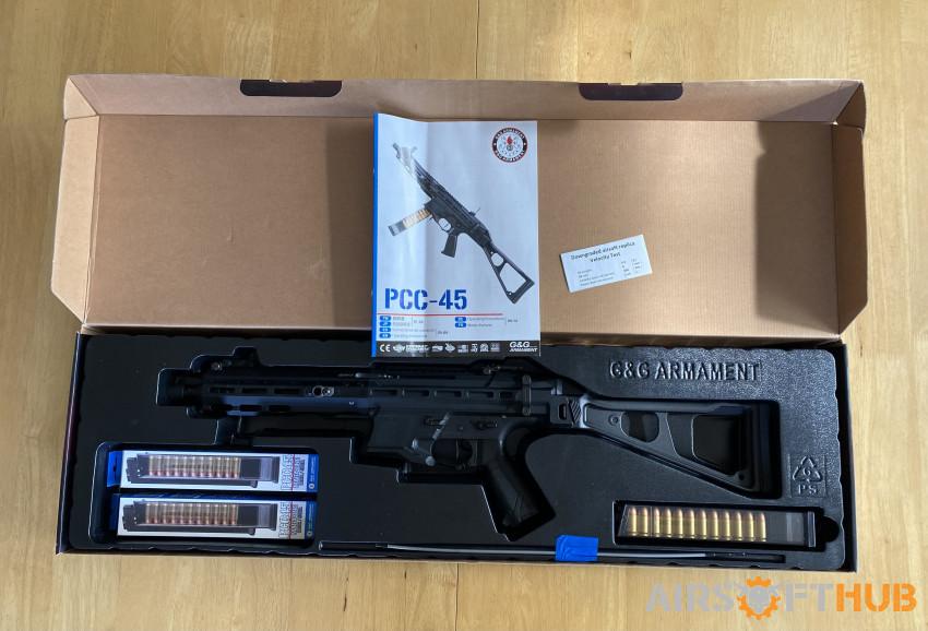 G&G PCC45 - Used airsoft equipment