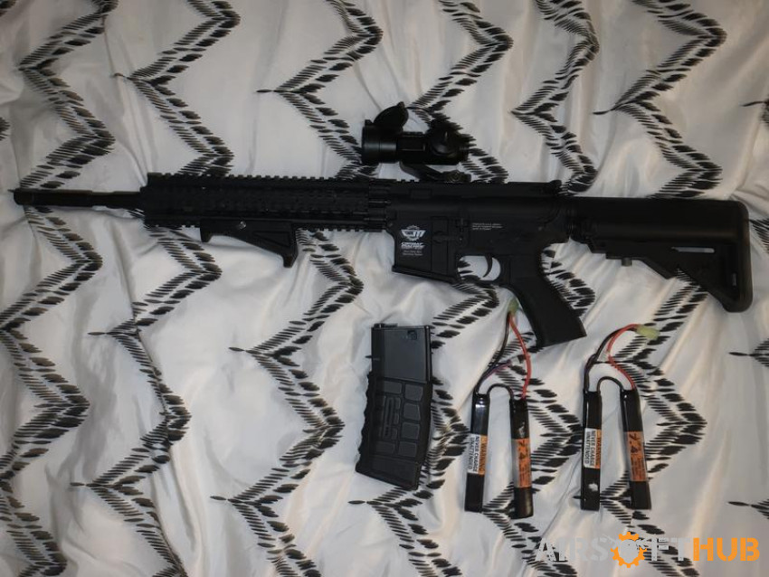 G&G CM16 R8-L - With Batterys - Used airsoft equipment